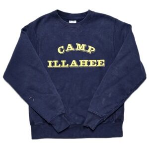 90s VTG Champion Reverse Weave Camp Illahee Brevard NC Crewneck‎ Sweatshirt S